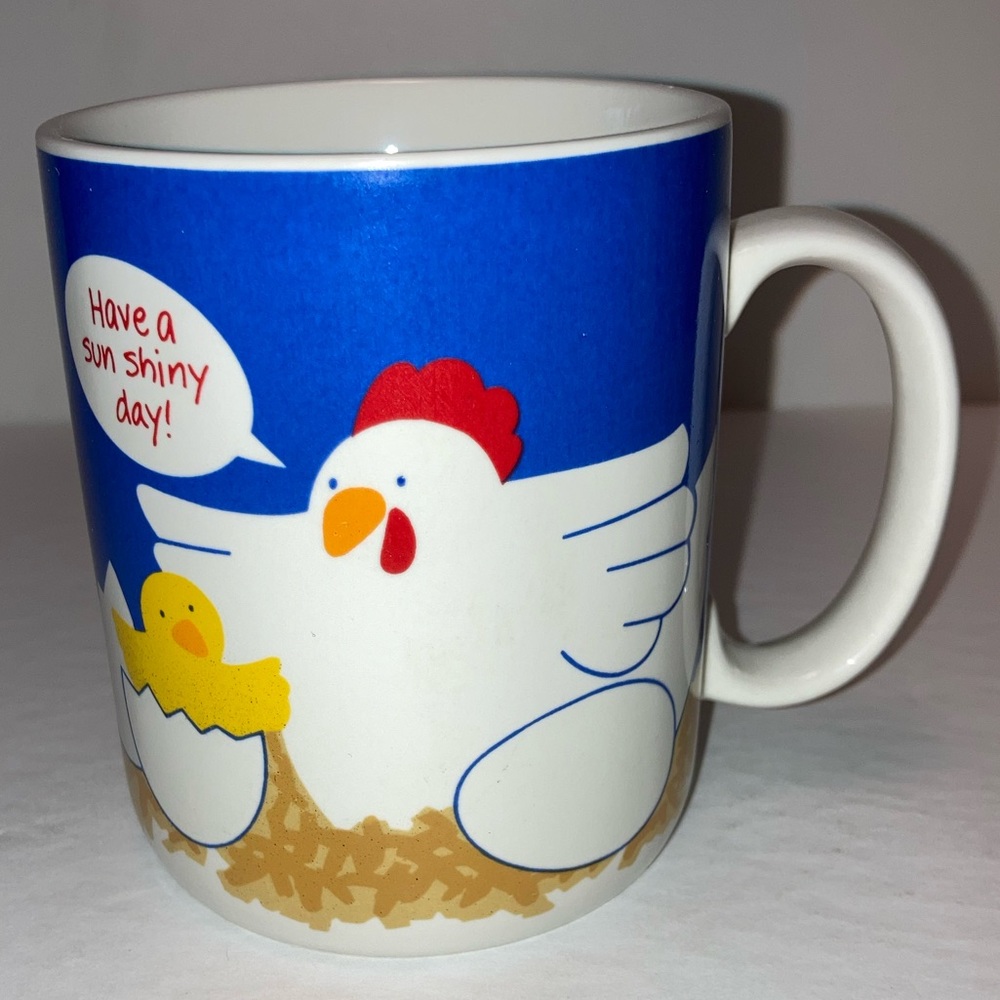 Have A Sun Shiny Day | Chicken Mug | Chicken Coffee Cup | Chicken Coffee Mug